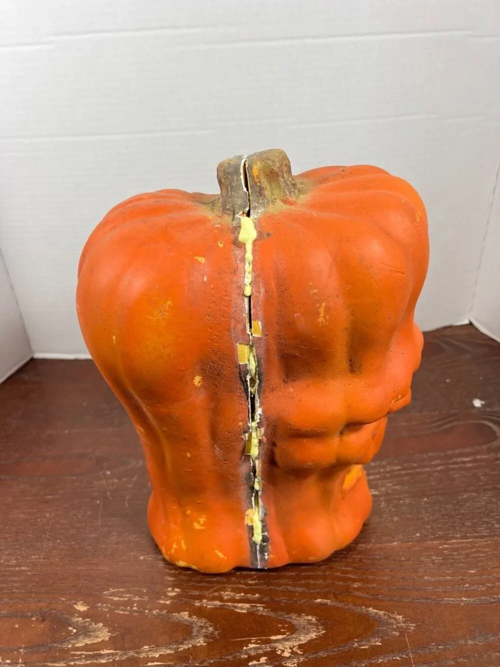 Vintage Trendmasters Halloween Pumpkin Skull Decoration Frankenstein